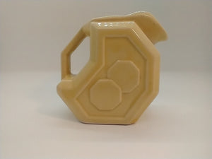 Vintage Ceramic honeycomb shape pitcher